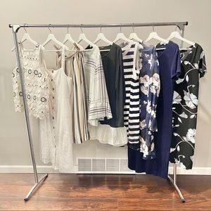 Chic Neutral Lot Zara Gap Theory H&M L 12 14